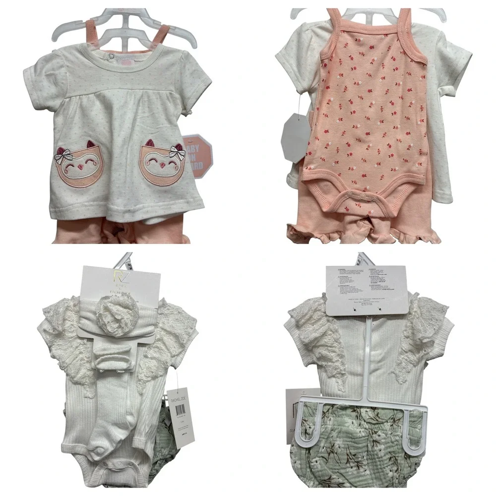 Baby Girls‎ 0-3 Months Spring Summer Outfits New With Tags